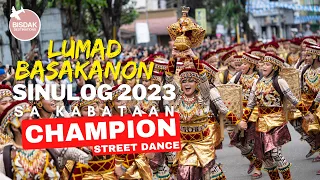 LUMAD BASAKANON - SINULOG SA KABATAAN, 1ST PLACE STREET DANCING | SINULOG 2023 | CEBU CITY