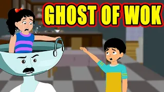 Ghost of Wok | English Cartoon | Cartoon Cartoon | Horror Story in English | Maha Cartoon TV English