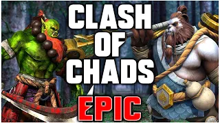 [EPIC] The CLASH Of CHADS! | WC3 | Grubby