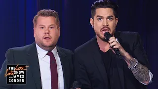 Queen + Adam Lambert On James Corden (Crack)