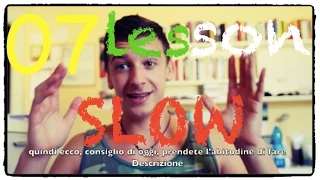 Lesson SLOW 07 - Sport e salute (Learn Italian the Natural Way with subtitles ENG/ITA)