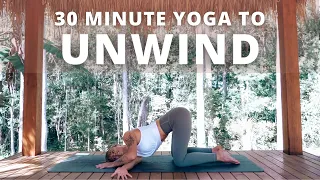 30 MINUTE GENTLE YOGA TO UNWIND | Slow & Calm.. Ashley Freeman