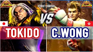 SF6 🔥 Tokido (Ken) vs Chris Wong (Luke) 🔥 SF6 High Level Gameplay