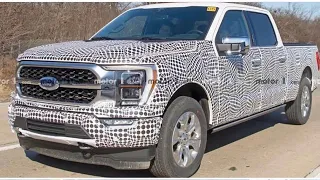 2021 F150 Spy photo Review!