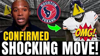 🏈💥 SHOCKING! TEXANS MAKE BIG DEALS! GREAT PLAYER SIGNED! HOUSTON TEXANS NEWS