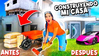 24 HORAS CONSTRUYENDO MI  CASA🏡🔨*Aquí viviremos todo el TEAM* | Karla Bustillos