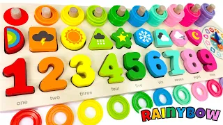 Teach Kids Numbers, Counting, Shapes & ABCs | Best Toy Learning Video
