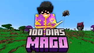 SOBREVIVI 100 DIAS COMO MAGO NO MINECRAFT - O FILME