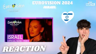 🇮🇱REACTION - Eden Golan - Hurricane (Israel Eurovision 2024)