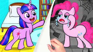 What surprise does Twilight Sparkle want to create? - My Little Pony | Stop Motion Paper