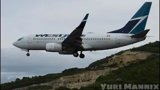 FedEx Cessna 208 Cargomaster | British Airways B777 & WestJet B737 at V.C Bird Int’l Antigua