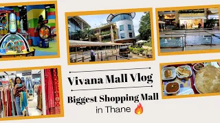 Viviana Mall Vlog ✨😍 | Biggest Shopping mall in Thane 🔥| Shopping, Food court, Fun City & Much More!