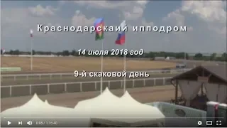 Видео 9 скаковой день - 14.07.2018г. Краснодарский ипподром