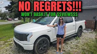 I DON'T REGRET IT! Ford F150 Lightning is INCREDIBLE, but know this about Range