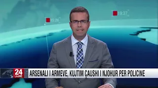 19 gusht 2022, Edicioni Qendror i Lajmeve në @News24 Albania (19:00)