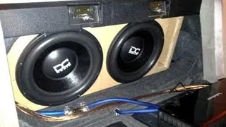 DC Audio XL 15's FLEXING "Rockford Fosgate T2500.1bdcp"