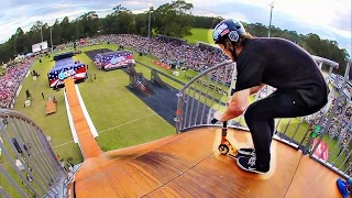 MINI SCOOTER vs MEGA RAMP!