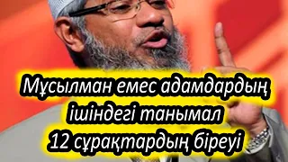 Неге мұсылман емес адамдарды Мекке мен Мединеге кіргізбейді? Закир Найк қазақша