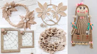 10 Jute Wall Hanging Craft Ideas - Best Compilation - Jute Decor