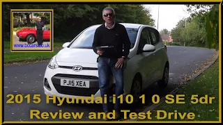 2015 Hyundai i10 1 0 SE 5dr | Review and Test Drive