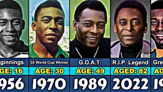 Pelé Transformation From 1 to 82 Year Old