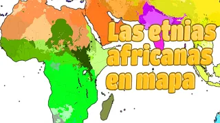 El mapa étnico de África | y sus detalles