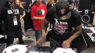 DJ ROB SWIFT live beat juggling Run DMC