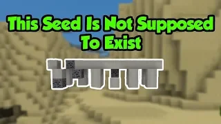 This Minecraft Seed Really Shouldn't Exist