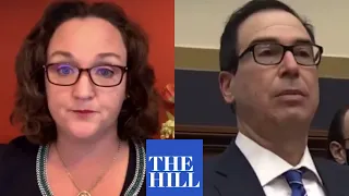 FIERY: Rep. Katie Porter GRILLS Treasury Secretary Mnuchin in HEATED COVID-19 relief hearing