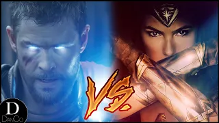 Thor VS Wonder Woman | MCU vs DCEU | BATTLE ARENA | Justice League