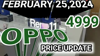 OPPO PRICES UPDATE RENO 11 5G,Reno10,Reno85G,A18,A38,A58,A985G,A77s,A78,FindN3Flip