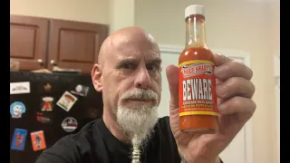 BEWARE Hot Sauce from Marie Sharp's! This was a gift from Mortimer and it really surprised me! Boom!