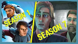 The Evolution of Star Wars the Clone Wars animation