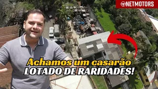 MANSÃO COM 40 CARROS ABANDONADOS, CARROS QUE NUNCA VI NA VIDA !