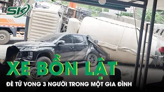 Xót Xa 2 Vợ Chồng Cùng Con Nhỏ Tử Vong Thương Tâm Dưới Bánh Xe Bồn Lật Nghiêng Ở Lào Cai | SKĐS