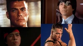 Van Damme vs Sho Kosugi (tribute + duel) pure fight scenes
