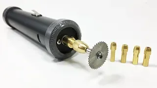 How to make a high speed cordless Dremel Tool by 380 motor // mini drill rotary tool