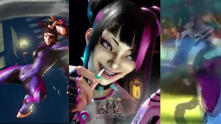 Street Fighter 6 - Juri Victory Pose Comparison