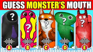 IMPOSSIBLE Guess The MONSTER By MOUTH, EMOJI & VOICE | Garten Of Banban 6 SIR DADADOO, Syringeon
