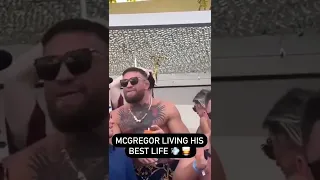 Conor McGregor smokes Joint & partying hard