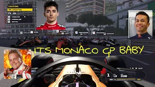 CHARLES LECLERC F1 VIRTUAL MONACO GRAND PRIX LIVE! #VIRTUALGP