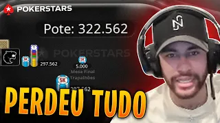 NEYMAR JR JOGANDO CAMPEONATO DE POKER