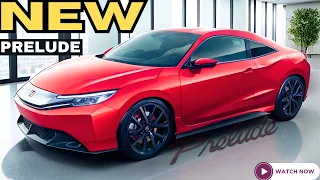 COMEBACK! 2025 Honda Prelude Unveiled - The Sports Coupe Killer!