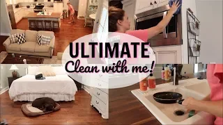 ULTIMATE CLEAN WITH ME // MAJOR CLEANING MOTIVATION // CLEANING AFTER BEING SICK