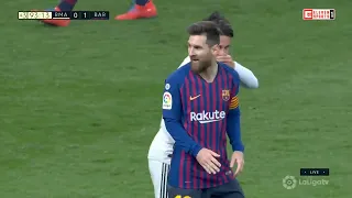 Real Madrid vs Barcelona 0-1 Full Match 2st Half (2/3/2019) HD - English Commentary