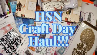 HSN Craft Day Haul!! Anna Griifin, Diamond Press, Crafter's Companion