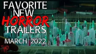 Favorite New Horror Trailers | March 2022 | Coming Soon Horror Movies and Video Games