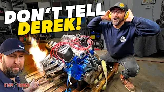 Building a Junkyard V8 into a KILLER Horsepower Machine For Vice Grip Garage!