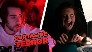 cellbit reagindo ao CURTA DE TERROR DO "BICHO PAPÃO"