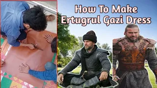 How to make ertugrul gazi dress |  ertugrul gazi dress | with cardboard | real dress | Ayaan Khan